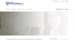 Desktop Screenshot of kentcareers.com